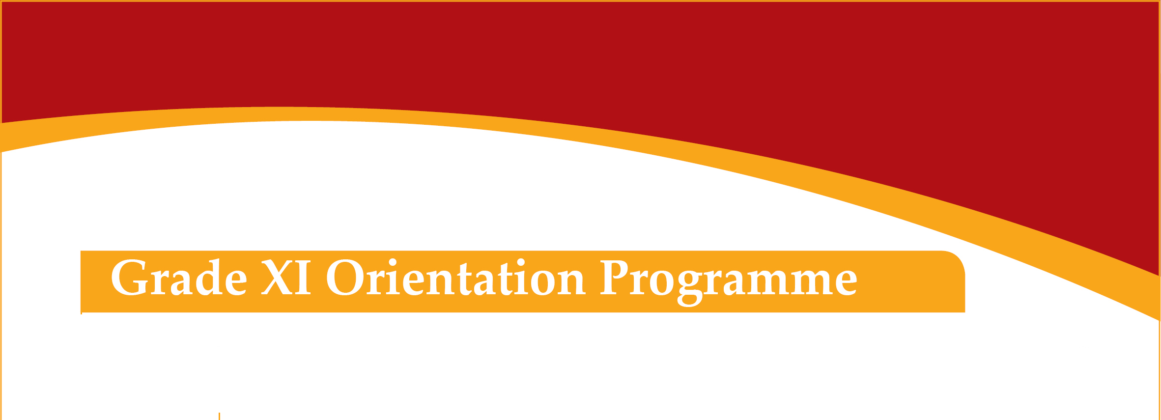 Grade XI Orientation Program 2079
